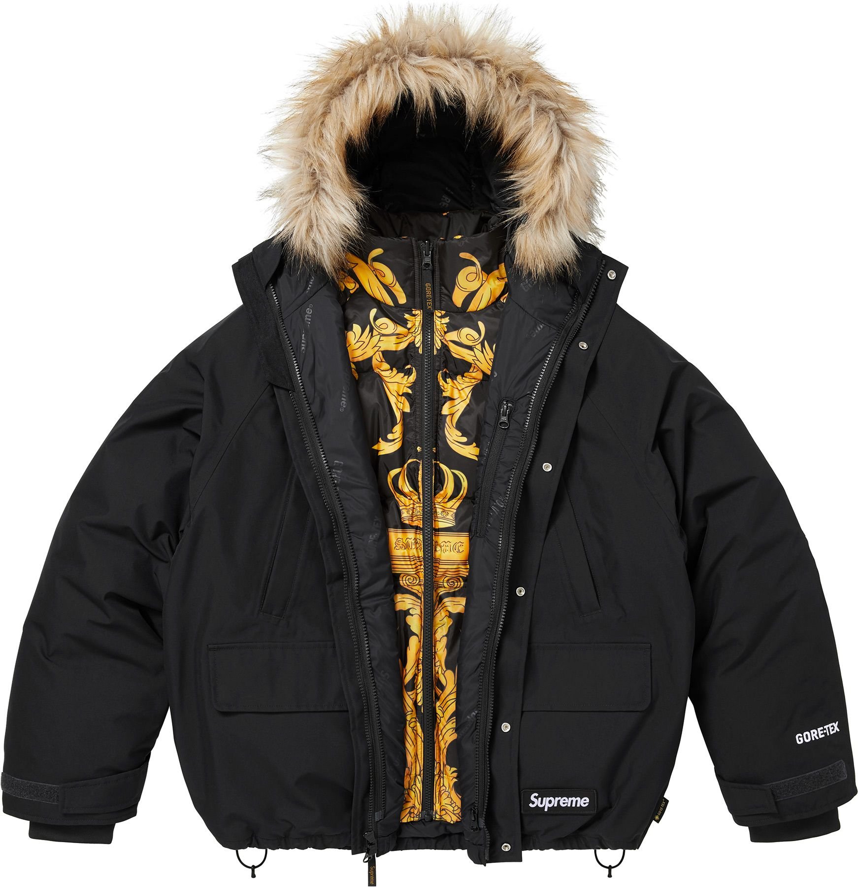 2-in-1 Meissen® GORE-TEX Shell + Reversible 700-Fill Down Jacket view 7